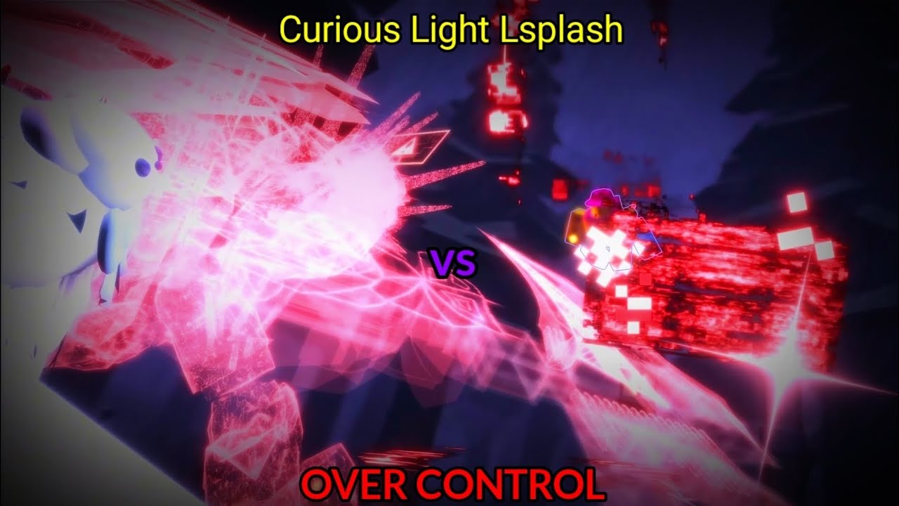 Curious light Lsplash vs OVER CONTROL (Reveal morph video cutscene) [video link on description]