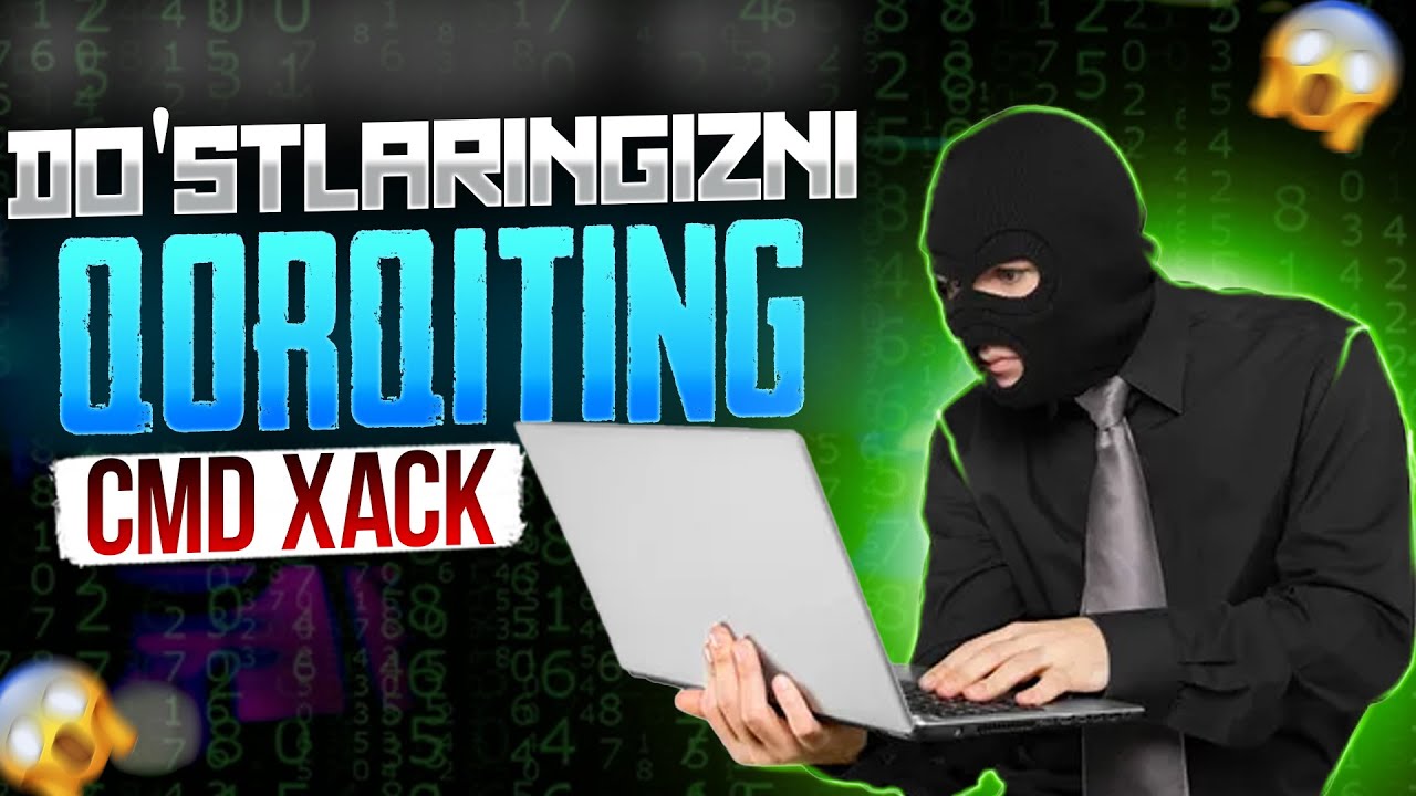 Do'stingizni QO'RQITING/CMD xack do'stlar bilan bir xazillashaylikchi