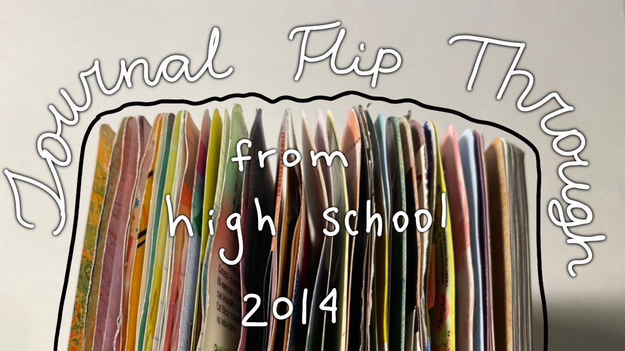 Journal from 2014 flip through (no talking)