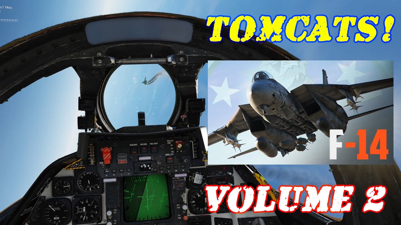 TOMCATS!  REAL (virtual)(DCS) TOMCAT! Pilot Flies the F-14 in DCS SOLO