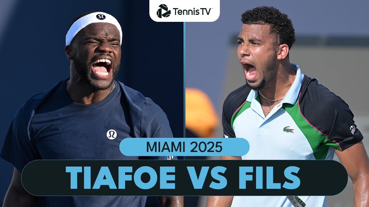 Arthur Fils vs Frances Tiafoe EPIC ROLLERCOASTER 😮 | Miami 2025 Highlights