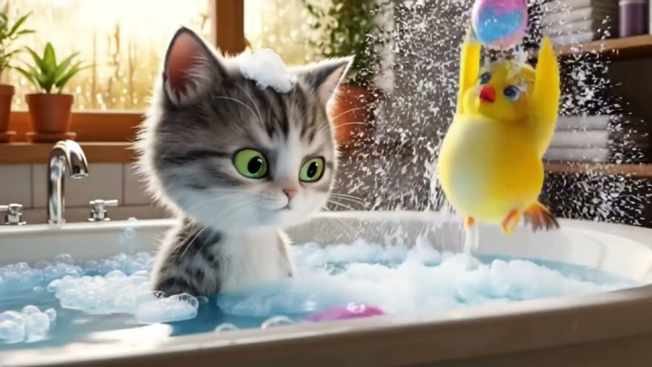 Ваната с балончета - Детска песен