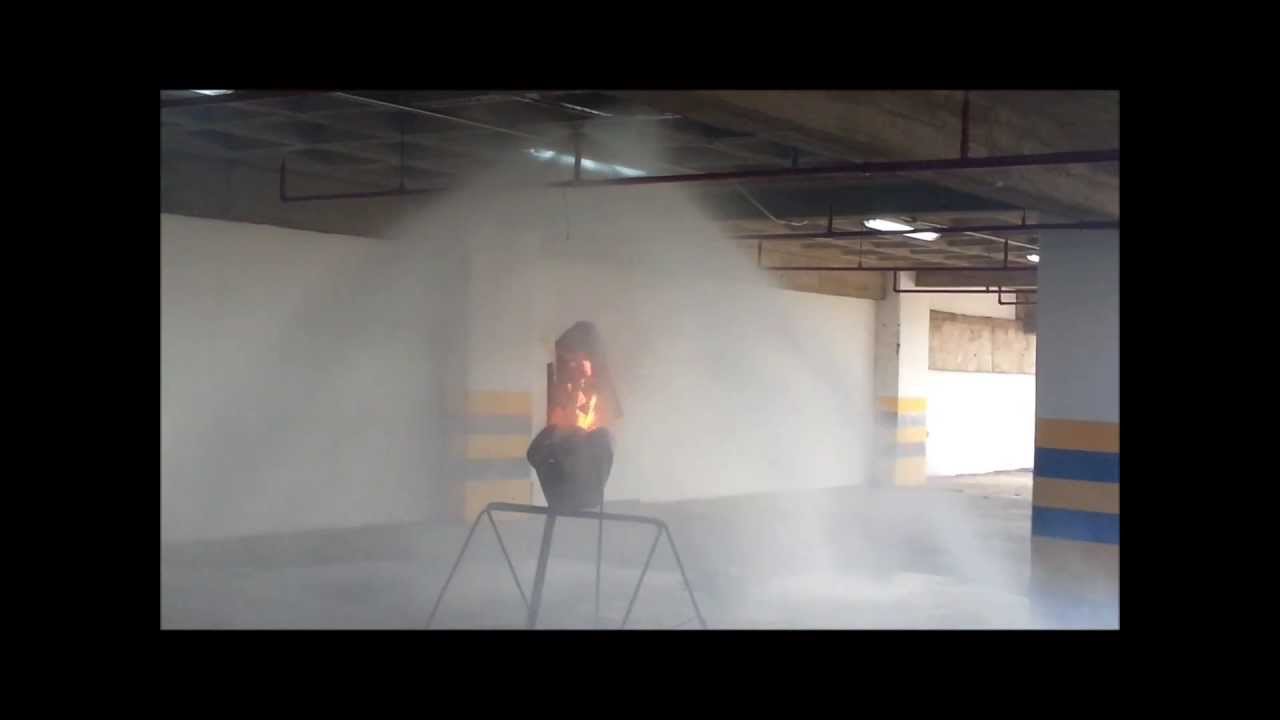 Activacion de Rociador por Aumento de Temperatura