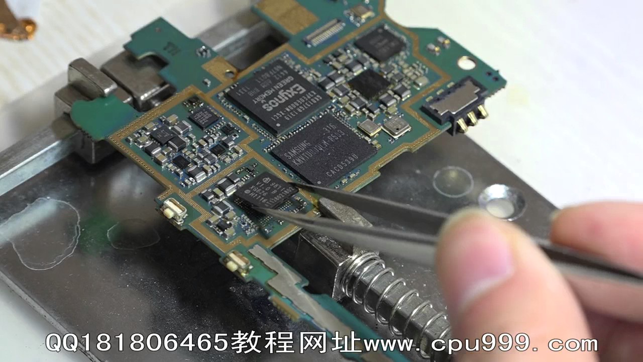 12 芯片焊接焊工练习举例之：NOTO II基带焊接方法 rec