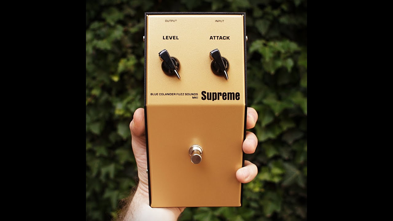 Blue Colander - MKI Supreme, Mark Z and The Horne shootout (Tone Bender MK1 & Zonk Machine fuzz)