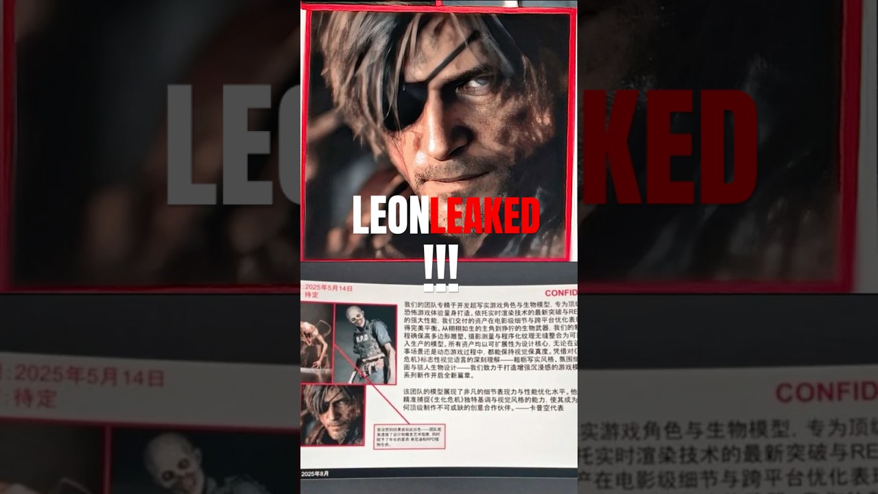 Resident Evil 9 Leak &ndash; Leon&rsquo;s NEW Look Revealed?!