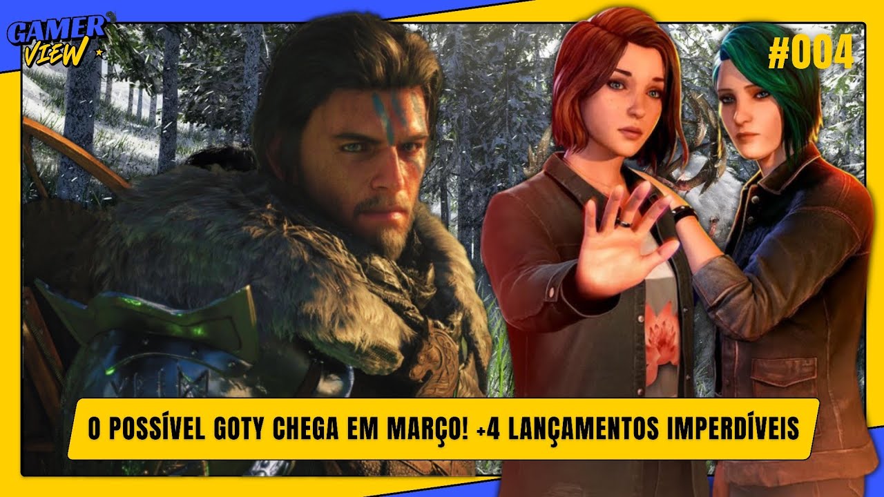 Lançamentos Março 2026 Ghost of Yotei legend, WWE 2K26, Crimson Desert, Death Stranding 2 PC GV#004