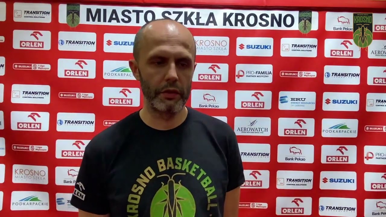 Michał Baran - dyrektor sportowy drużyny Miasto Szkła Krosno o sytuacji zdrowotnej w zespole.