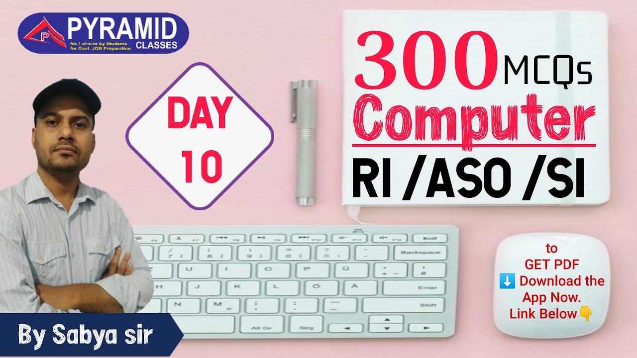 Day 10| RI exam Computer 2021| Odisha RI exam| Osssc ri exam | odisha Police SI GK | Pyramid Classes