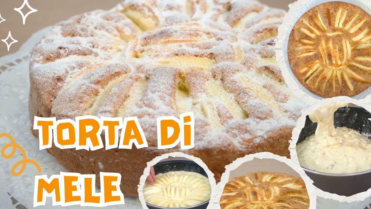 TORTA DI MELE ANTICA: La ricetta della torta di mele cremosa, si scioglie in bocca!