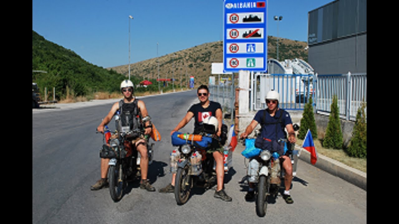 Balkánem na ''mustafoj'',Around the Balkans by „mustaf“, Jawa 23 mustang, Turecko, Řecko, Albánie.