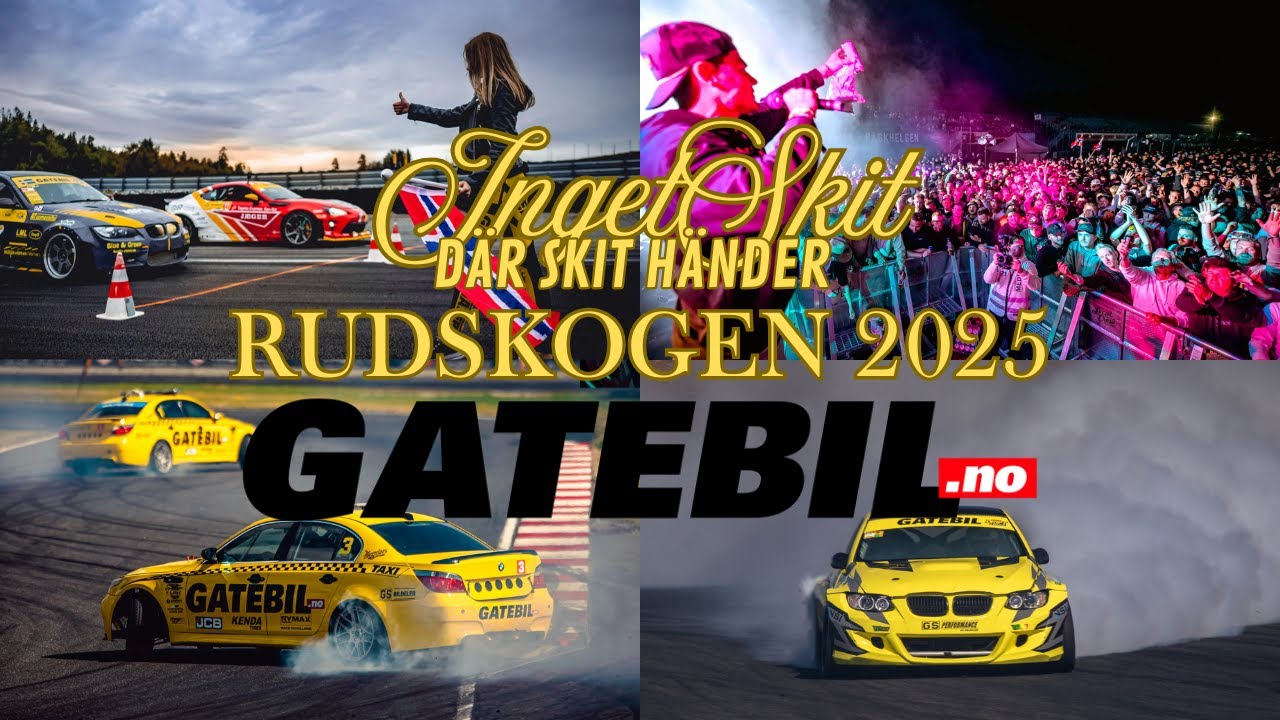 Är Norge Bättre Än Sverige? GATEBIL RUDSKOGEN 2025!