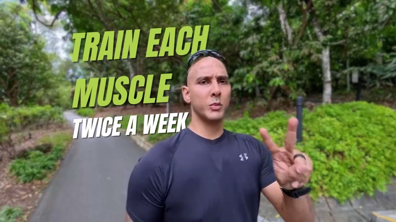 Train Each Muscle Twice a Week. No challenge, no change. Progressive overload matters.