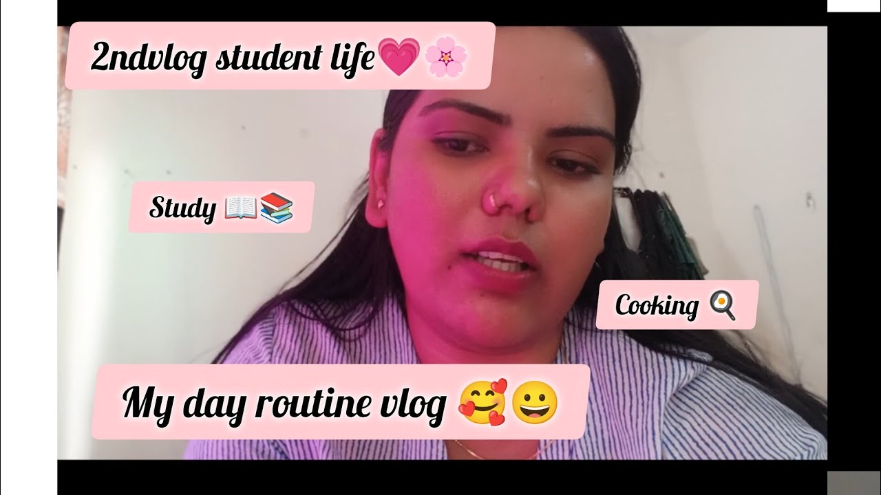 My 2nd vlog 🌸||daily routine as a student life 💗||study 📖 and cooking 🍳🔪||Preetilifeandfood