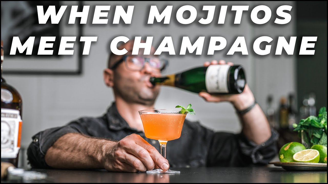 How to make the Old Cuban cocktail - When Mojitos meet Champagne