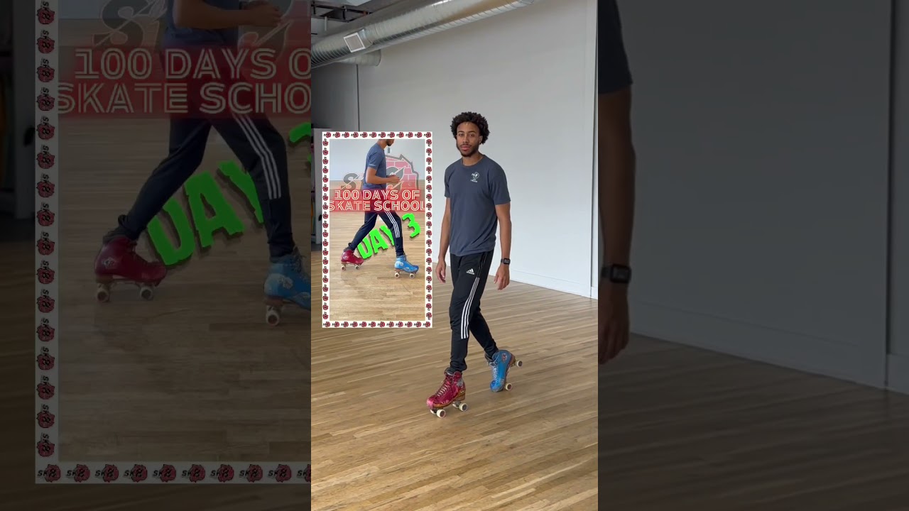 How to stop on roller skates - Easy braking techniques for beginner skaters