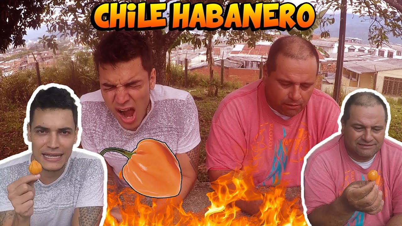 PROBANDO EL CHILE MÁS PICANTE DE MÉXICO *Chile Habanero* Ft. Señor Cocada