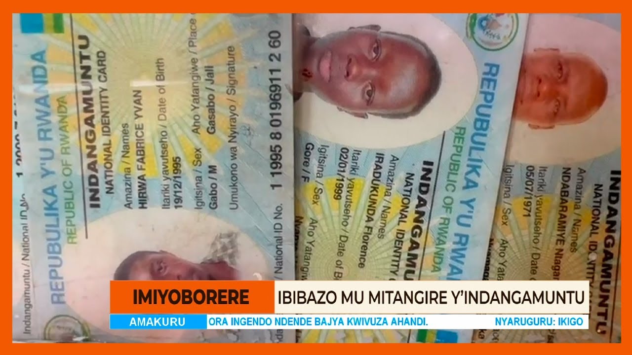 Ibibazo mu mitangire y'indangamuntu byakemuka bite? | #WARAMUTSE_RWANDA