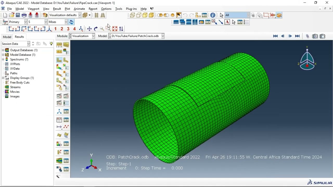 Abaqus Tutorial:How to resolve  ErrElemUserNormMatOrient error in Abaqus .#abaqus