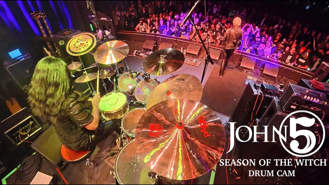 John 5 - Season Of The Witch (Joey Aguirre) Drum Cam [Santa Ana, CA 2026]
