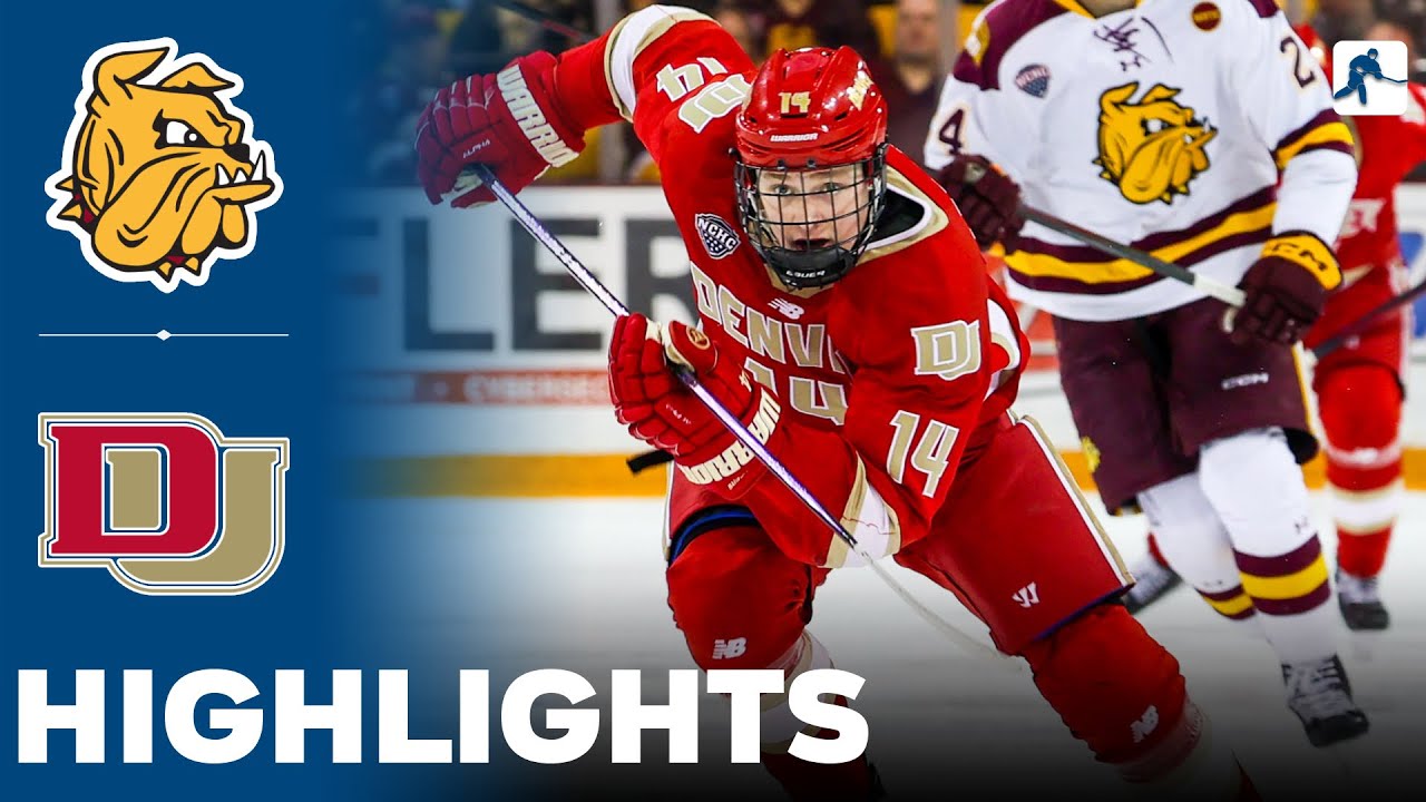Minnesota Duluth vs Denver | NCAA College Hockey | Highlights - January 24, 2025