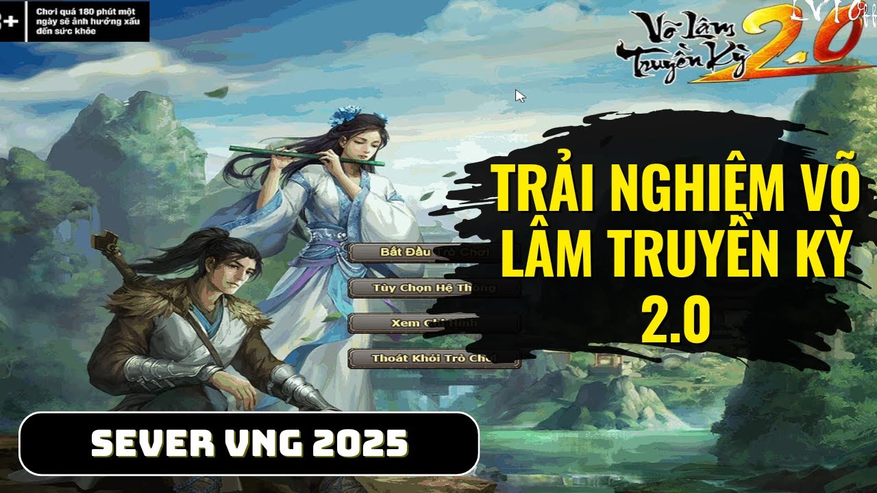 V&agrave;i Ph&uacute;t Trải Nghiệm Thử Game V&otilde; L&acirc;m Truyền Kỳ 2 0 Của Vinagame Mới Ra Mắt 2025