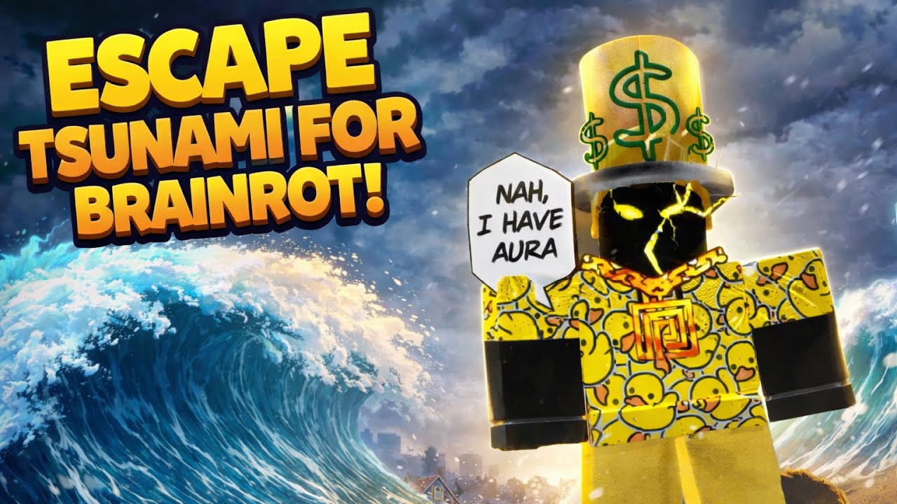 Escape tsunami for brainrot, but I got infinity!!! (Meta)￼