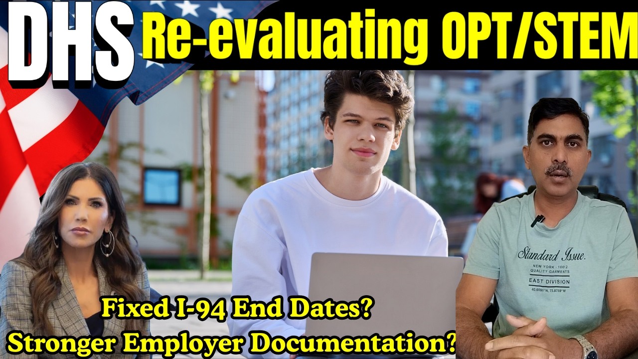 DHS Reviewing OPT & STEM OPT? Big Changes Coming in 2026-DHS Confirms Review After Senator’s Letter