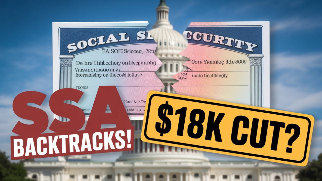 SSA BACKTRACKS: Paper Checks RETURN | $18,000 Cut Coming? Social Security Crisis Explained
