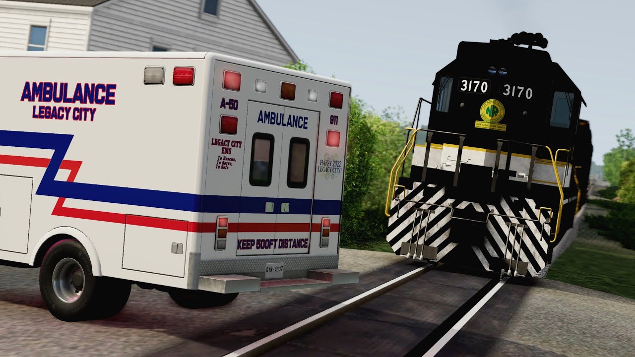 Train Close Calls & Near-Miss Accidents 7 | BeamNG.drive
