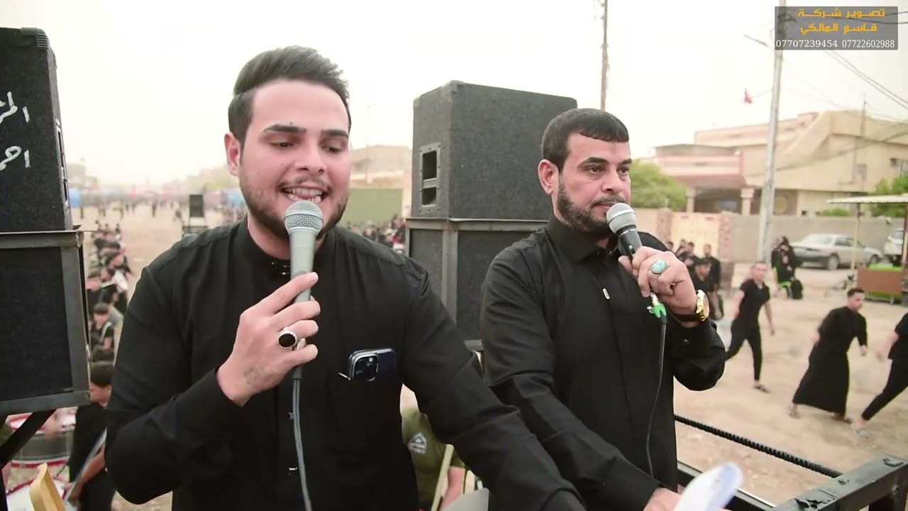 اليوم السابع موكب لبيك يا حسين جسزاني الجول 2025 ملا عبد الامير البغدادي وحسين اللامي