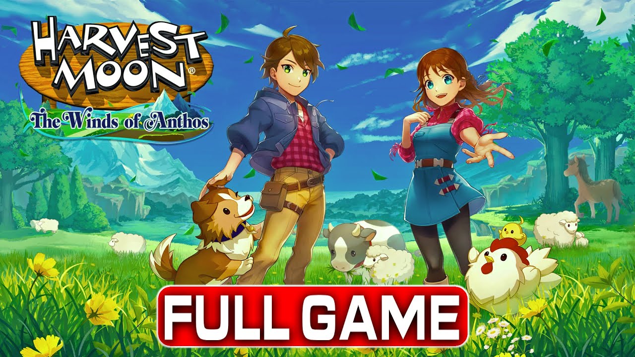 Harvest Moon: The Winds of Anthos  Full Game No Commentary