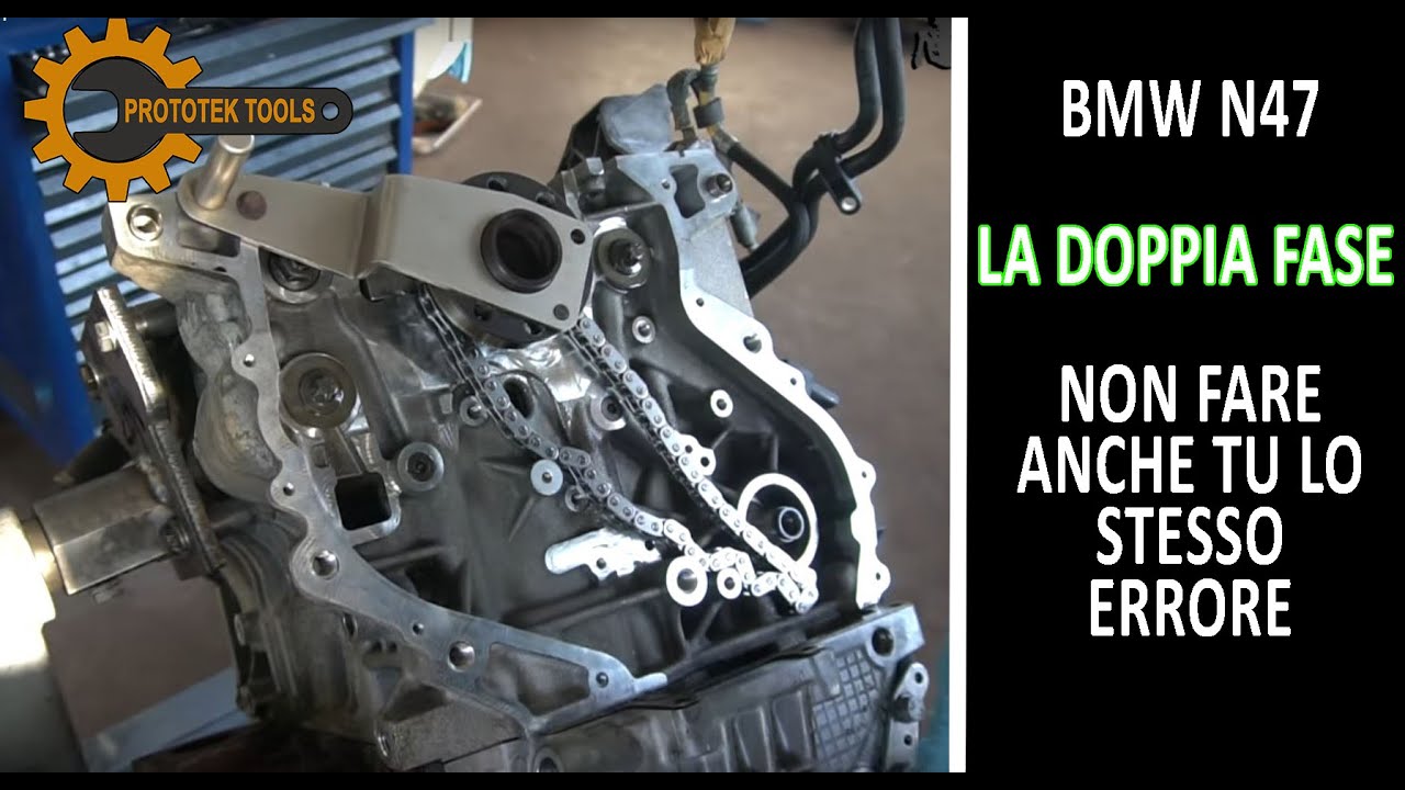BMW N47 La doppia fasatura che molti non sanno. Gli errori che commettono tutti.