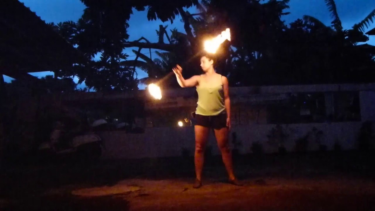 Danse du feu - Tahiti