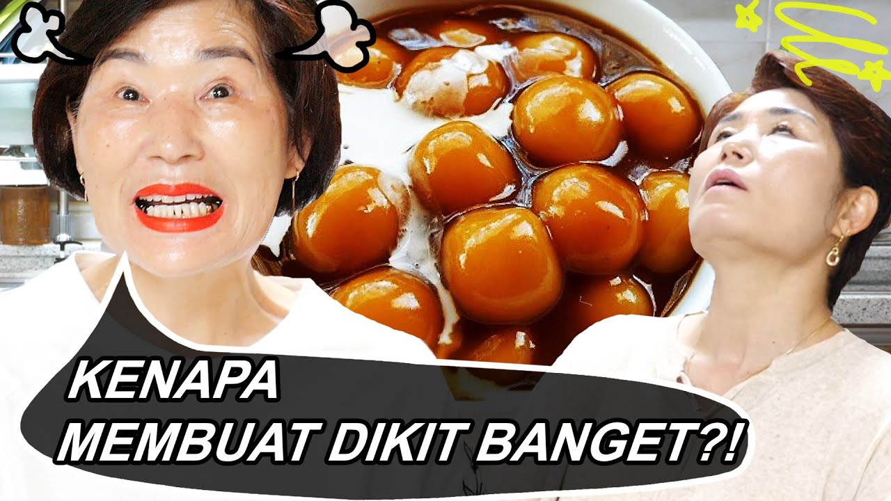Parah..Ku bikin bubur candil tapi diomeli sama emak-emak Korea..!