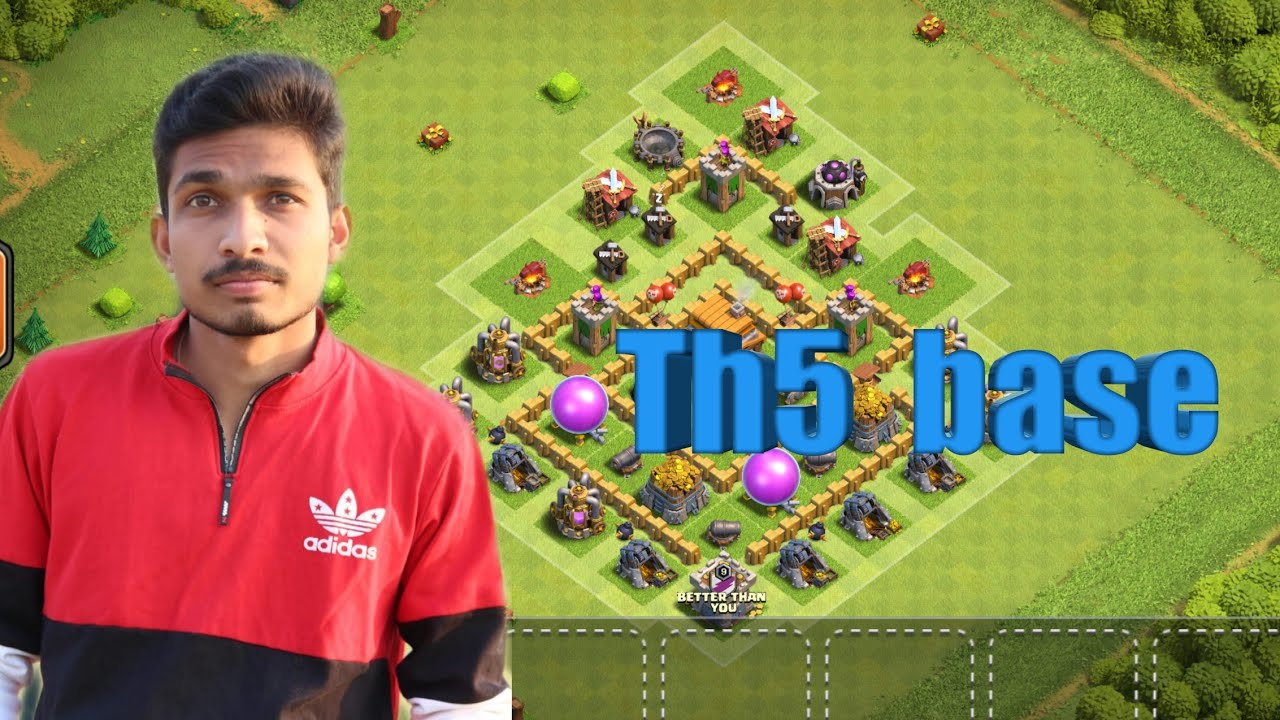 NEW BEST TH5 HYBRID/TROPHY[defense] Base 2020!! Town Hall 5 Hybrid Base Design