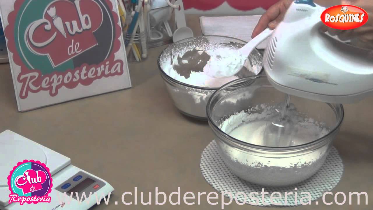 Cómo Hacer Royal Icing con Merengue en Polvo o Base de Merengue│Club de Reposteria