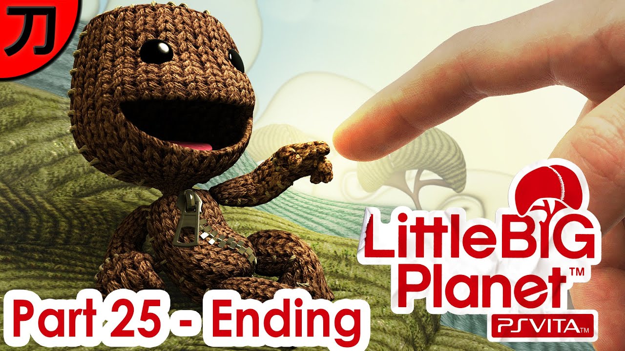 LittleBigPlanet PS Vita Walkthrough | Part 25 | Spooky Mansion - In The Clutches Of Evil [Ending]