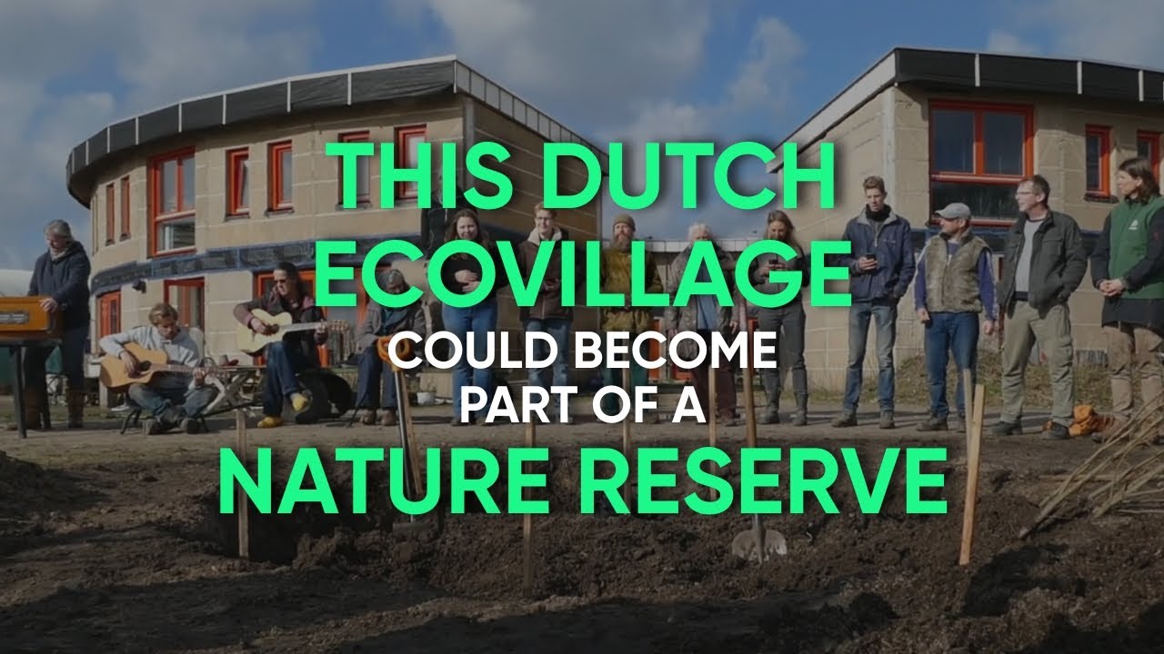 This Dutch ecovillage could become part of a nature reserve