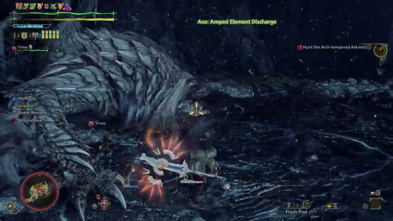 Impact Dragon Charge Blade 10* AT Arkveld 9:09
