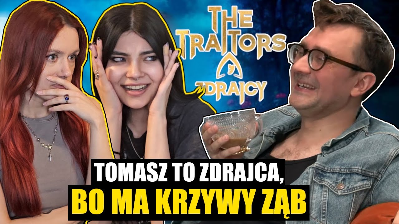 Tomasz to ZDRAJCA, bo ma KRZYWY ZĄB?! (gościnnie Manae z 1 sezonu) | The Traitors. Zdrajcy #9