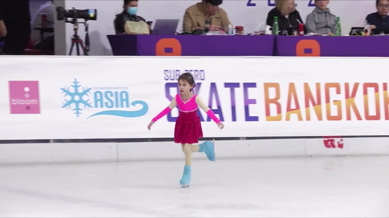 ISI Delta level of my five years old daughter_Light Entertain program_Skate Bangkok 2022