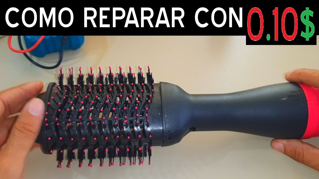 COMO REPARAR SECADOR DE CABELLO PELOS MECHAS GREÑAS MUY FÁCIL