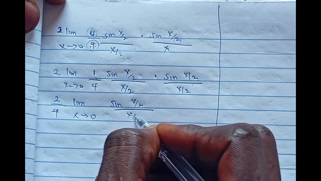 LIMITS VI (Trigonometric functions)
