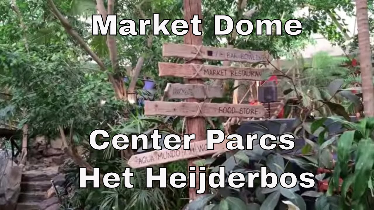 Market Dome in the Center Parcs Het Heijderbos
