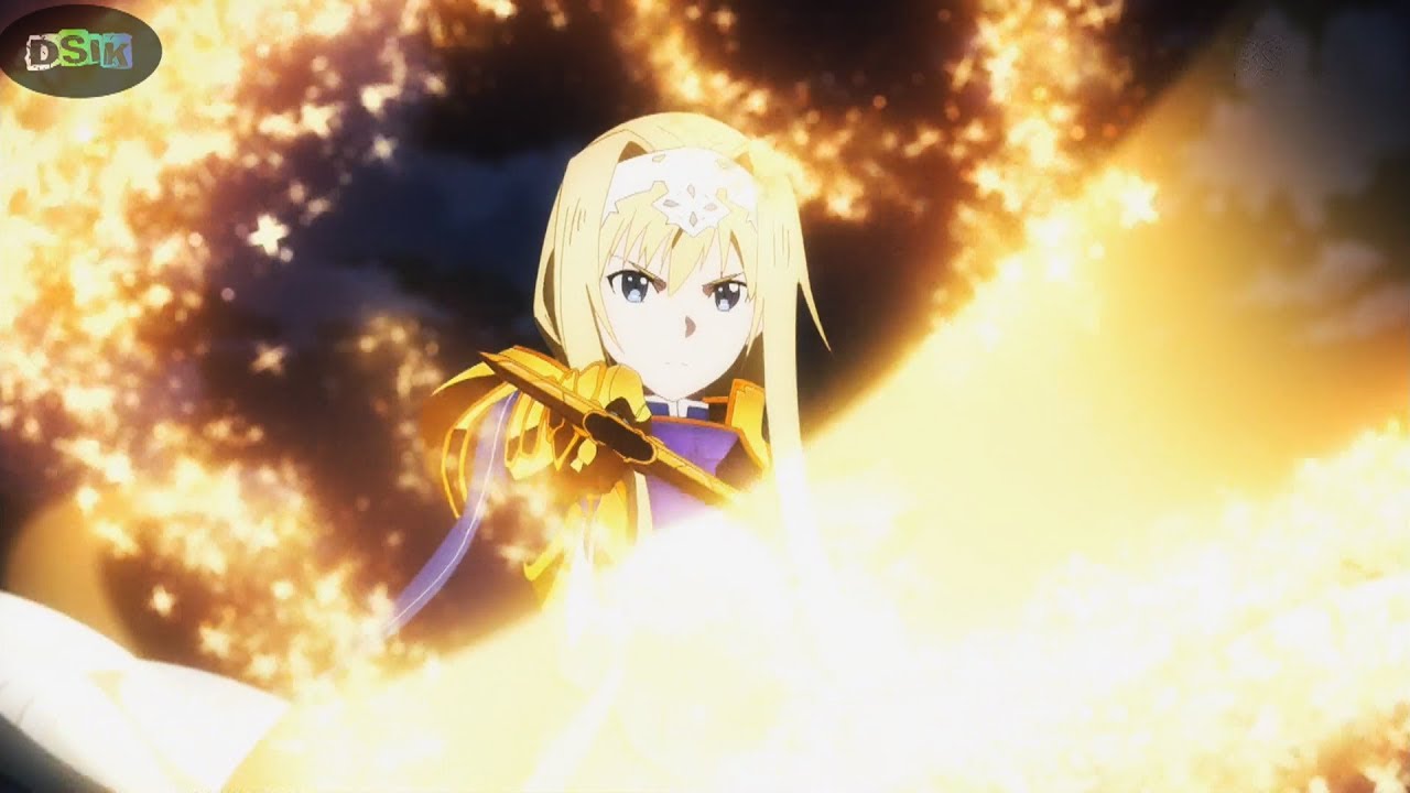 Skillet Finish Line Sword Art Online Alicization War of Underworld amv