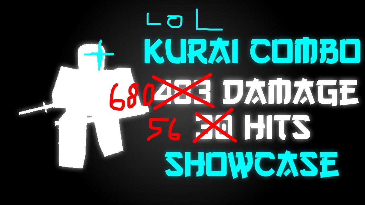 [ROBLOX BM2] Kurai Combo Showcase except... its 680 damage.