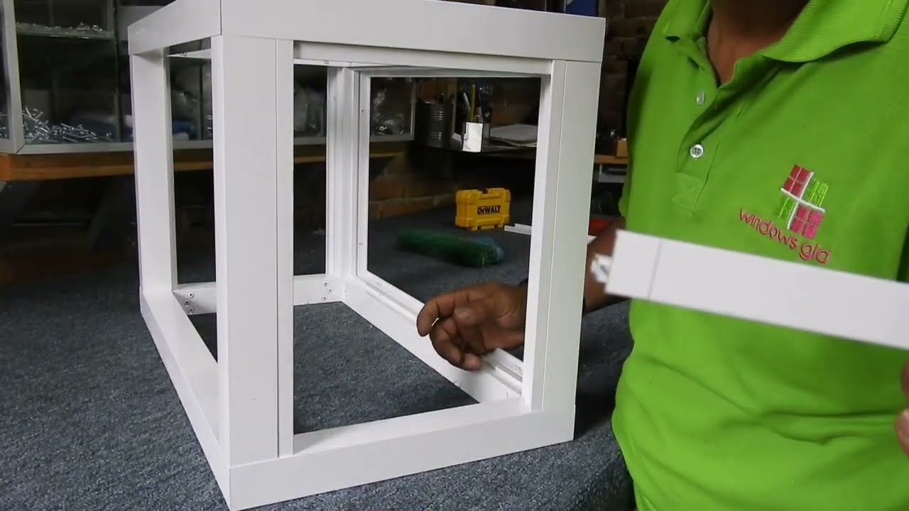 Como Hacer Una Vitrina Con Doble Puerta Corrediza #6