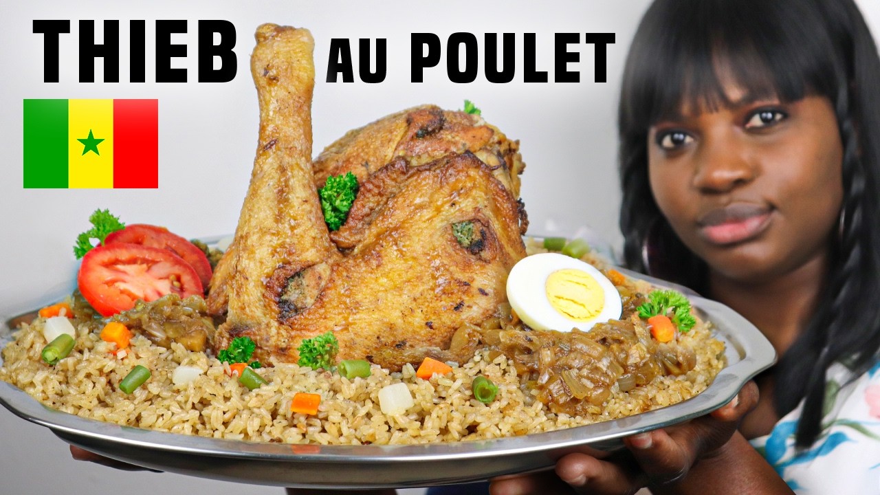 RIZ au POULET 🇸🇳 (THIEBOU GUINAR) Cuisine Sénégalaise THIEB TCHEP