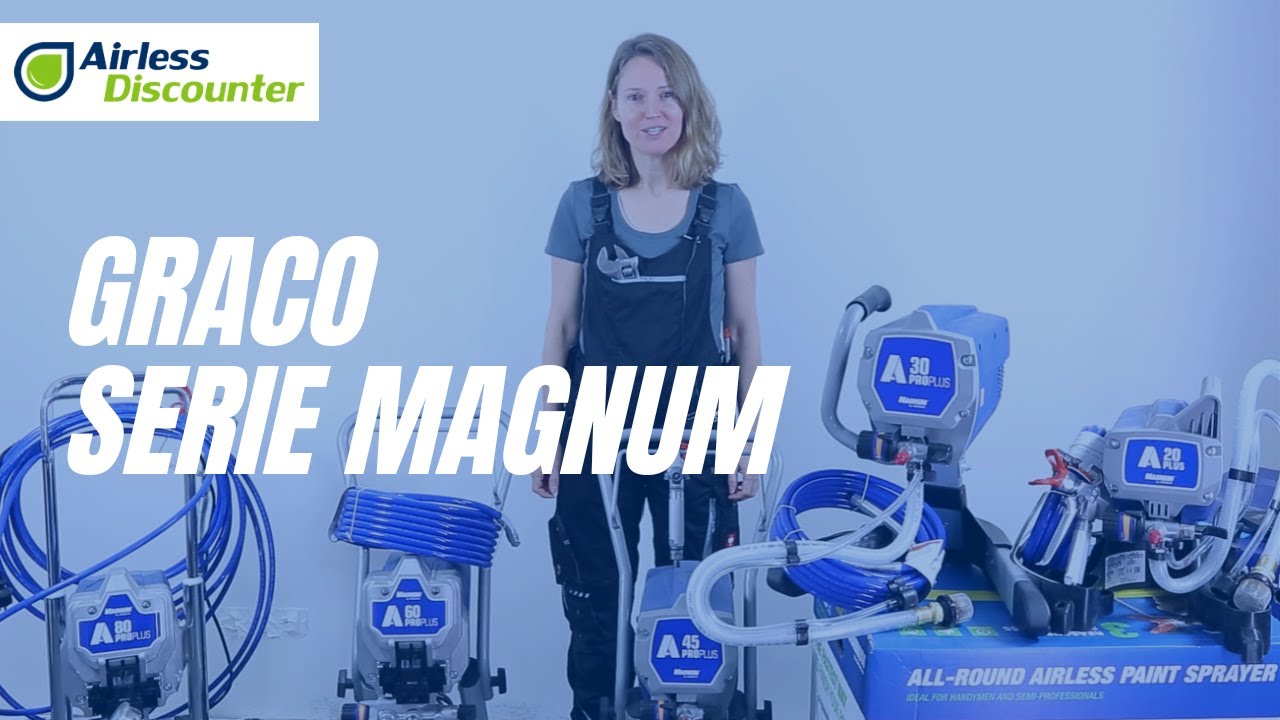 Toutes les pompes Graco série Magnum !